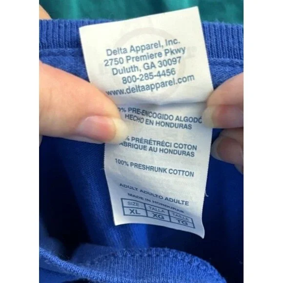 Whatamav Tshirt Whataburger Dallas Maverick Size XL Blue Breakfast Basketball - Picture 5 of 6